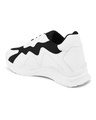 Shop Women's White & Black Color Block Sneakers-Full