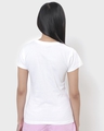 Shop Women's White BP Logo Typography Slim Fit T-shirt-Full