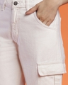 Shop Women's White Cargo Jeans