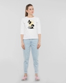Shop Women's White Chibi Harry (HPL) Graphic Printed T-shirt-Design