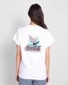 Shop Women's White Coca - Cola Super Graphic Printed Boyfriend T-shirt-Design