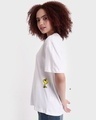 Shop Women's White Cool Pals Graphic Printed Oversized T-shirt-Design