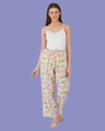 Shop Women's White Floral Print Pyjamas