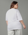 Shop Women's White Garfield Graphic Printed Oversized Plus Size T-shirt-Design