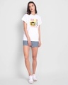 Shop Women's White Good Times Garfield T-shirt-Design