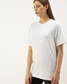 Shop Women's White Graphic Printed Oversized T-shirt-Design