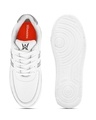 Shop Women's White & Grey Color Block Sneakers