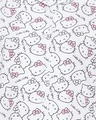 Shop Women's White Hello Kitty Print Top & Shorts Set-Full