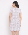 Shop Women's White Hello Kitty Printed Dress-Design