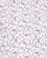 Shop Women's White Hello Kitty Printed Dress