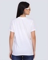 Shop Women's White Holi Ki Toli Cotton T-shirt-Full