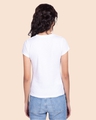 Shop Women's White Judging You Graphic Printed T-shirt-Design