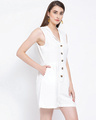Shop Women's White Jumpsuit-Front