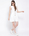 Shop Women's White Jumpsuit-Full