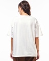 Shop Women's White Key To My Heart Graphic Printed Oversized T-shirt-Full