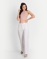 Shop Women's White Loose Comfort Fit Jeans