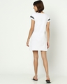 Shop Women's White Lounge Wear T-shirt Dress-Design