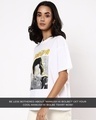 Shop Women's White Manush Graphic Printed Oversized T-shirt-Design
