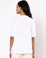 Shop Women's White Manush Graphic Printed Oversized T-shirt-Full