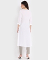 Shop Women's White Mid Long Kurta-Design