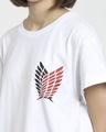 Shop Women's White Mikasa Boyfriend T-shirt