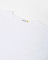 Shop Women's White No Fear Club Graphic Printed Boyfriend T-shirt