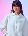 Shop Women's White Oversized Hoodies