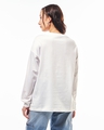 Shop Women's White Oversized T-shirt-Design