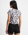 Shop Women's White All Over Printed Slim Fit Top-Full