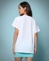 Shop Women's White Peeking Army Graphic Printed Boyfriend T-shirt-Design