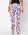 Shop Women's White & Pink All Over Printed Cotton Lounge Pants-Design