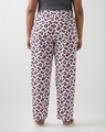 Shop Women's White & Pink All Over Printed Plus Size Pyjamas-Design