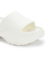 Shop Women's White Platform Sliders
