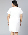 Shop Women's White Plus Size Dress-Full