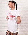 Shop Women's White Ramen & Coke Graphic Printed Boyfriend T-shirt-Design