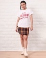 Shop Women's White Ramen & Coke Graphic Printed Boyfriend T-shirt-Full