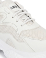 Shop Women's White Self Design Sneakers