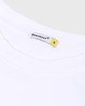 Shop Women's White Shazam Power Graphic Printed Oversized T-shirt