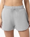 Shop Women's Grey Oversized Shorts