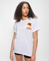 Shop Women's White Sip Sip Hooray Graphic Printed Boyfriend T-shirt-Design