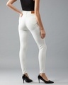 Shop Women's White Skinny Fit Denim Jeans-Design