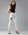Shop Women's White Skinny Fit Denim Jeans