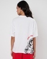 Shop Women's White Slay Graphic Printed Oversized T-shirt-Design