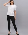 Shop Women's White Slim Fit Top