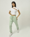 Shop Women's White Slim Fit Short Top-Full