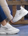 Shop Women's White Sneakers-Front