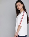 Shop Women's White Solid T-Shirt-Design