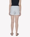 Shop Women's White Striped Shorts-Full