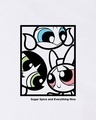 Shop Women's White Sugar Spice Everything Nice Graphic Printed Oversized T-shirt