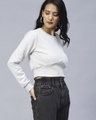 Shop Women's White Sweatshirt-Design